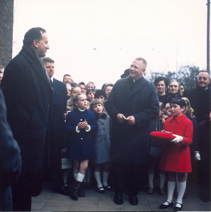 Berlaar, Inhuldiging pastoor Wynants, 1969