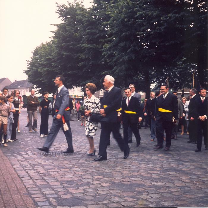 Berlaar, Huldiging burgemeester Houben, 1971