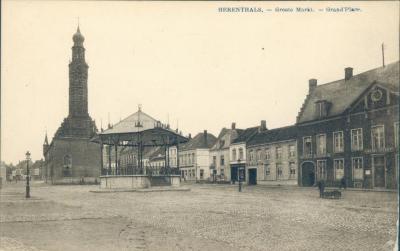 Postkaart, Grote Markt, Herentals