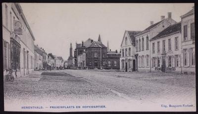 Herentals, Frankinplaats en Hofkwartier