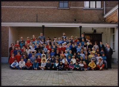 Berlaar, Groepsfoto gemeenteschool, 1986