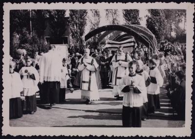 Kessel-Station, Processie 1955