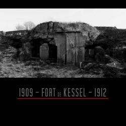 Vernielde kazerne, fort Kessel
