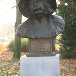 Lier, standbeeld buste Lodewijk Van Boeckel