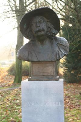 Lier, standbeeld buste Lodewijk Van Boeckel
