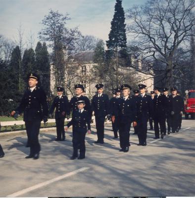 Berlaar, Inhuldiging nieuwe brandweerwagen, 1973
