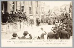 Lier, Plechtige Intrede van de Heer Gouverneur Graaf de Baillet Latour op 14 juni 1909