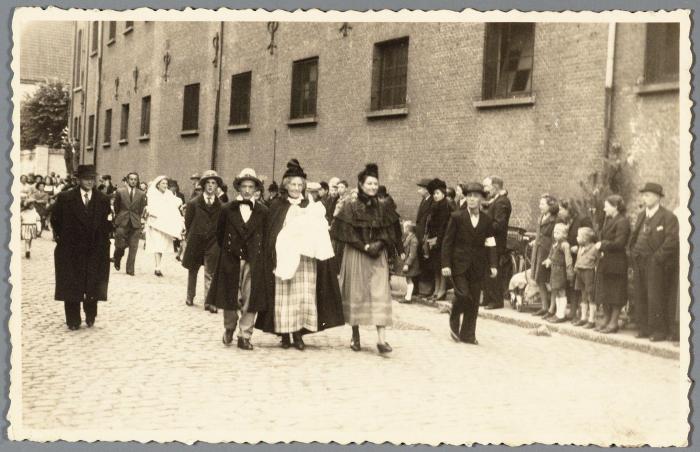 Lier, viering van een diamanten huwelijksjubileum
