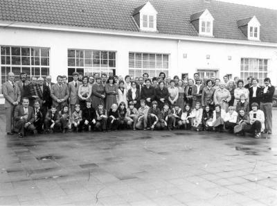 Lille, deelnemers aan de hobbytentoonstelling van de KWB op 1979.