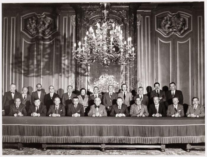 Lier, gemeenteraad op het einde van de legislatuur in 1976