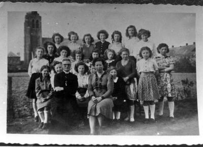 Lille, Kokschoolleerlingen, 1945