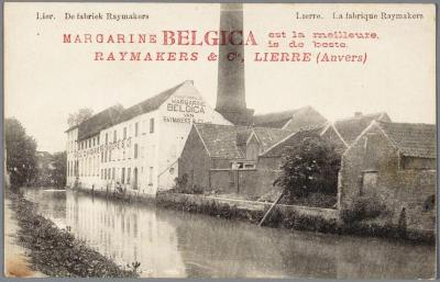 Lier, margarinefabriek Belgica, Raymakers