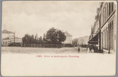 Lier, station en Antwerpsesteenweg