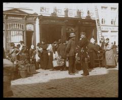 Lier, markt omstreeks 1900.