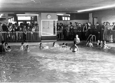 Lille, zwembad 1973.