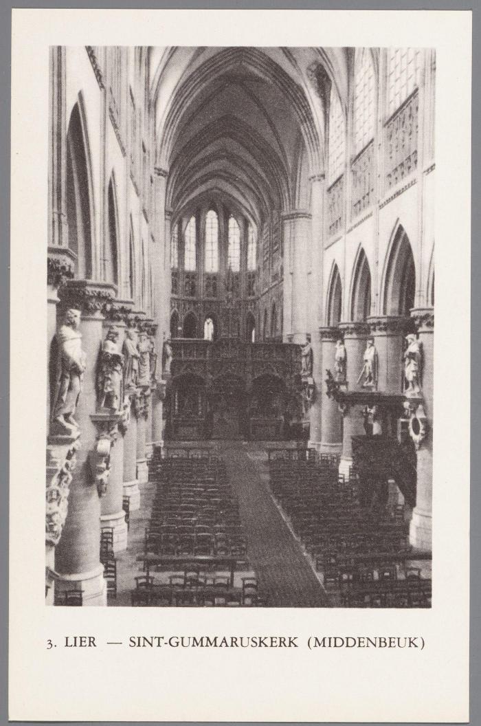 Lier, Sint-Gummaruskerk interieur