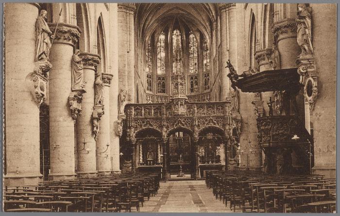 Lier, Sint-Gummaruskerk interieur