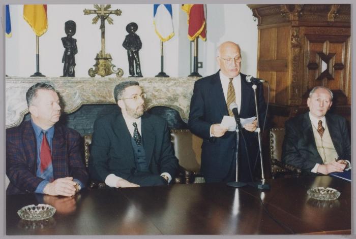 Lier, herdenking Ernest van der Hallen