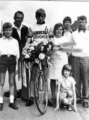 Lille, wielrennen. Dirk Sas won bij de juniors.