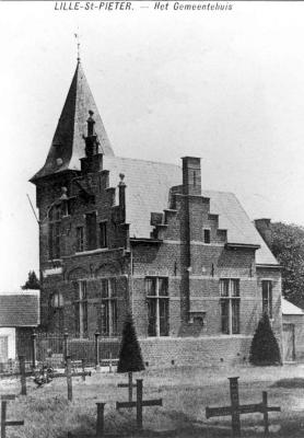 Lille, Westzijde gemeentehuis, 1910