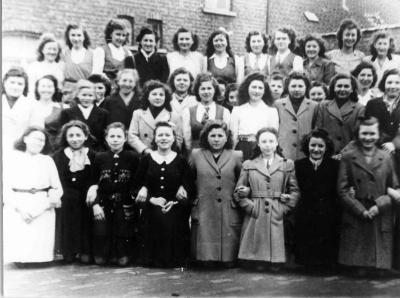 Lille, De groep KAJ-meisjes rond 1950.