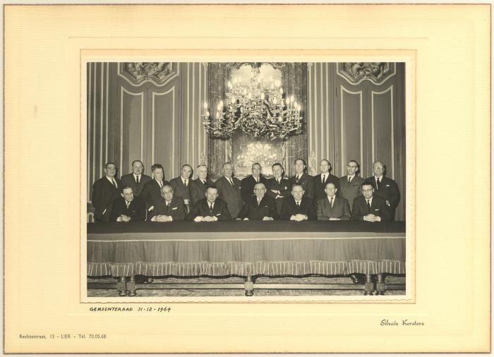 Lier, gemeenteraad 1964