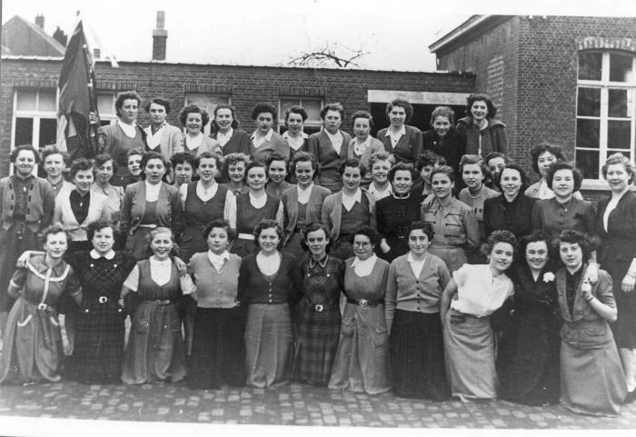 Lille, KAJ - meisjes, 1955