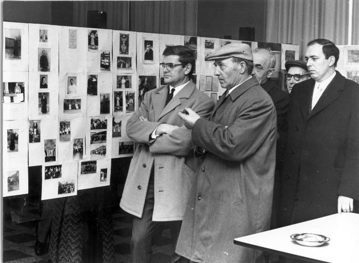 Poederlee, tentoonstelling oude prentkaarten en foto´s.