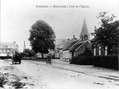 Poederlee, Kerkeneind rond 1920