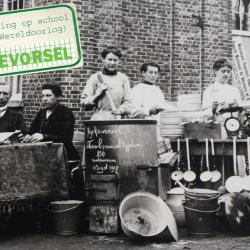Rijkevorsel, Soepbedeling op school (Eerste Wereldoorlog)