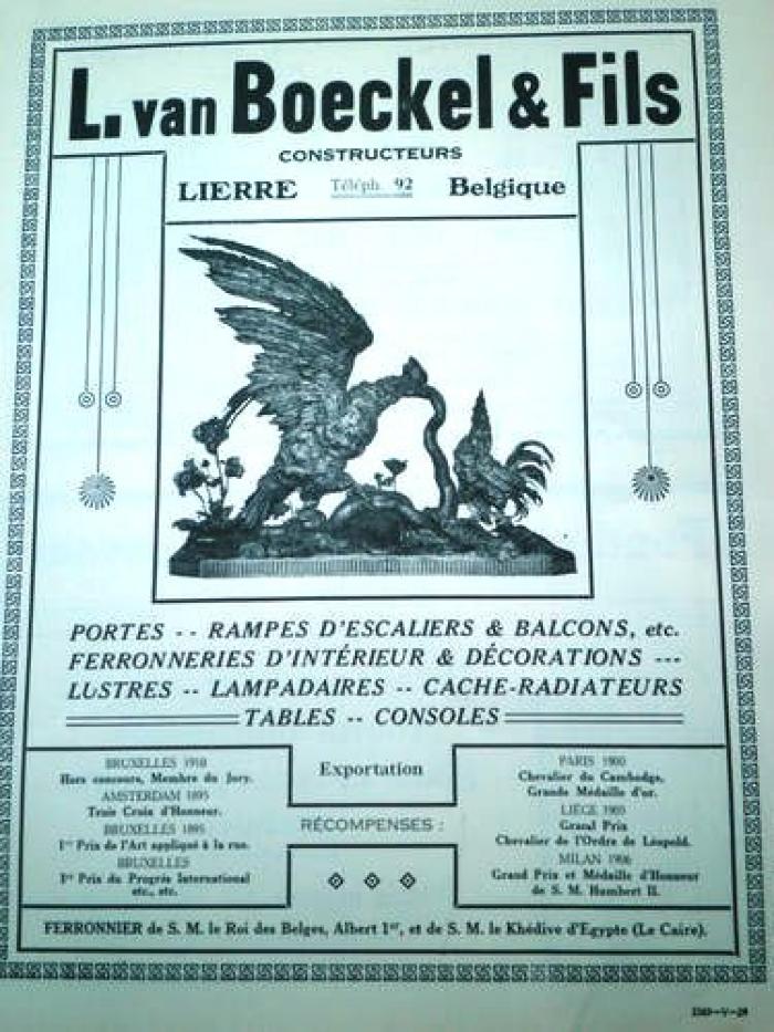Lier, Louis Van Boeckel
