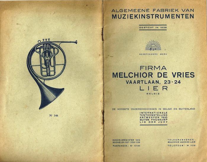 Lier, firma Melchior De Vries
