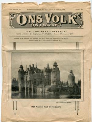 Vorsleaar, kasteel, 1922