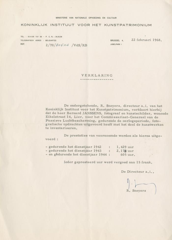 Lier, Bernard Janssens