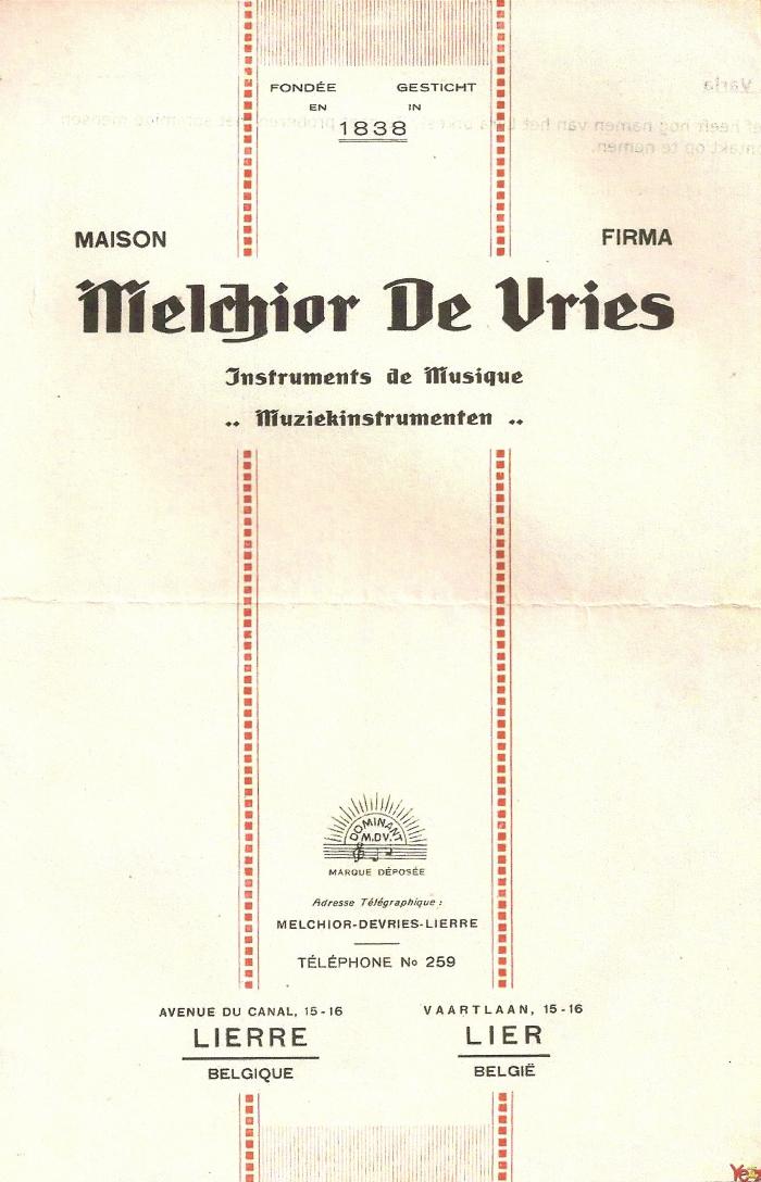 Lier, Melchior De Vries