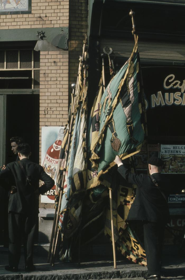 Lier, optocht Lierse SK in 1960.