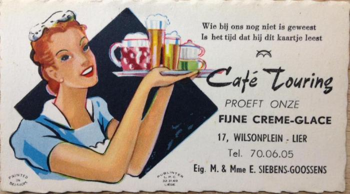 Lier, café Touring