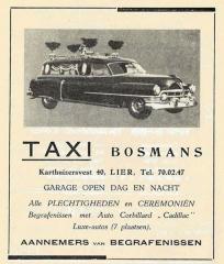 Lier, taxi Bosmans