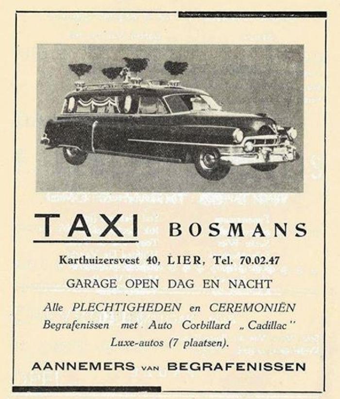 Lier, taxi Bosmans