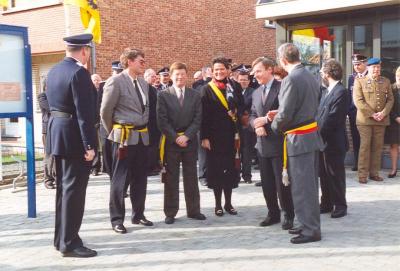 Berlaar, inhuldiging nieuw politiebureau, 1994