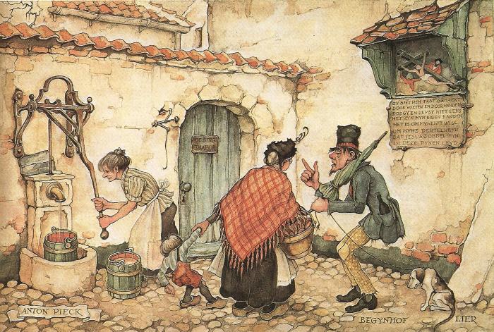 Lier, Werk van Anton Pieck