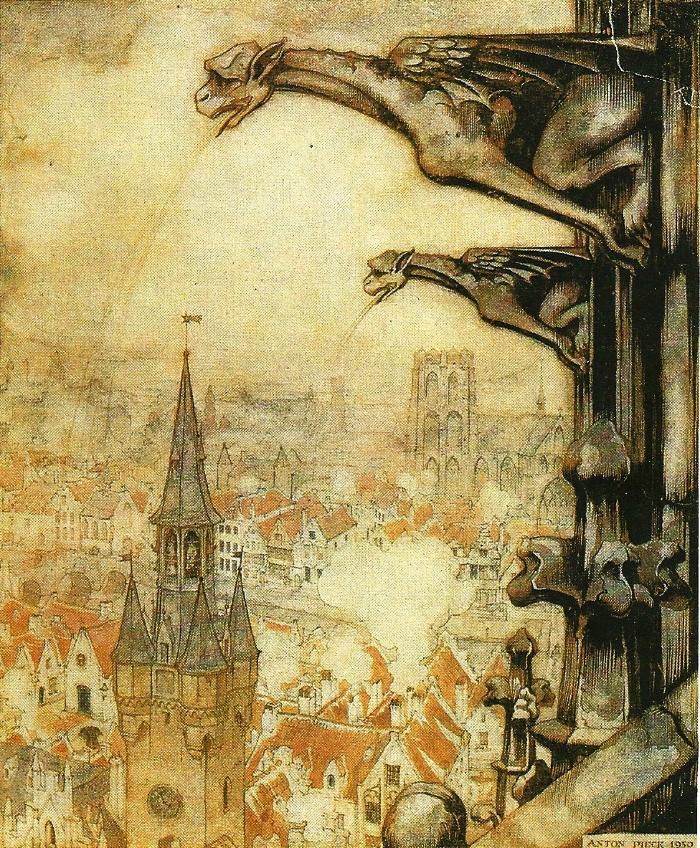 Lier, Werk van Anton Pieck
