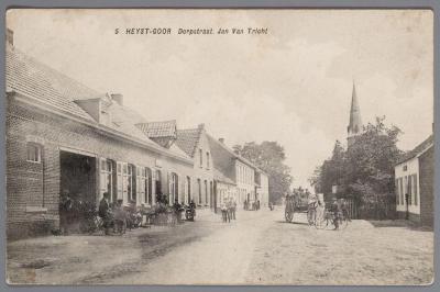 Heist-op-den-Berg, de Dorpsstraat te Heist-Goor