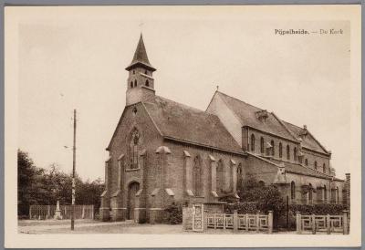 Heist-op-den-Berg, de kerk op het gehucht Pijpelheide (Booischot) 