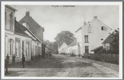 Heist-op-den-Berg, Dorpstraat te Itegem voor de Eerste Wereldoorlog