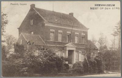 Heist-op-den-Berg, pastorie te Itegem