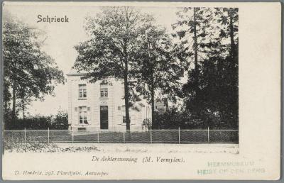 Heist-op-den-Berg, dokterswoning van M. Vermylen te Schriek