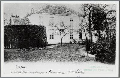 Heist-op-den-Berg, huis "Den Dulft", burgerswoning en domein in 1910 te Itegem 