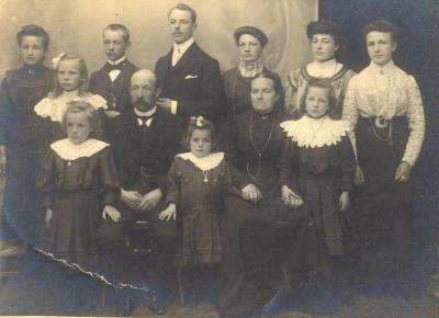 Heist-op-den-Berg, Frans Coeckelbergs met zijn gezin 