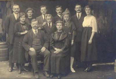 Heist-op-den-Berg, portret familie van Leonard ("Naar") Claes 